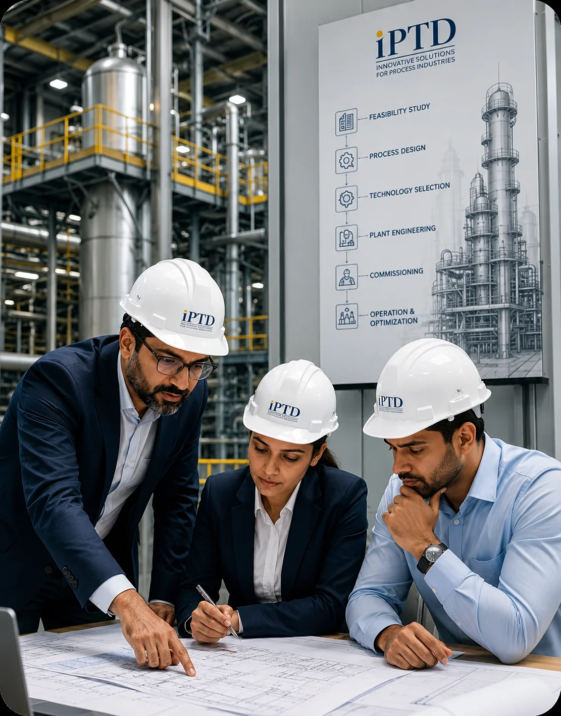IPTD end-to-end process consultancy team